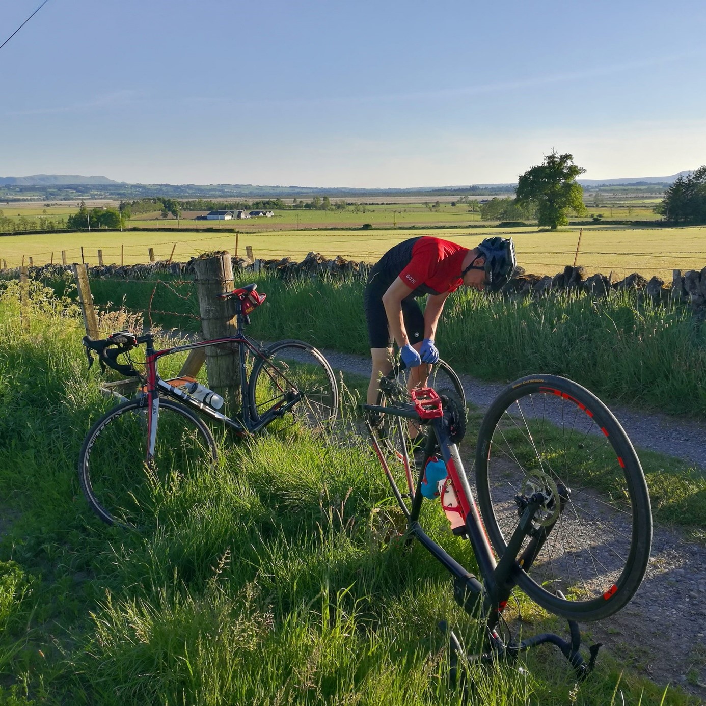 Richtige Fahrradausrüstung - das A & O!
