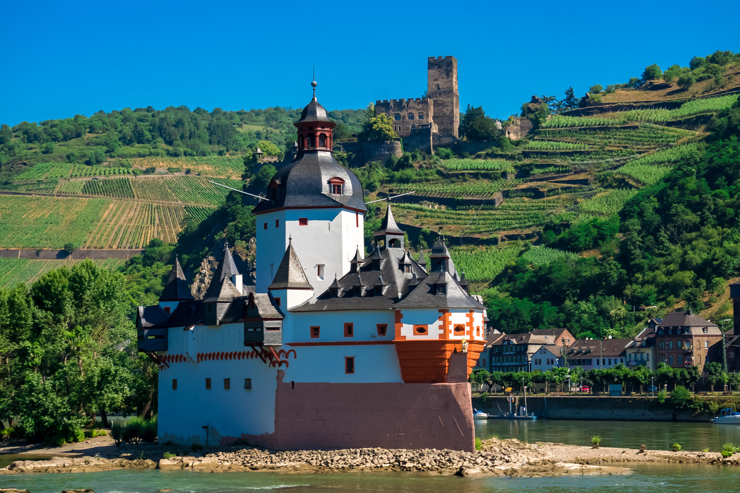Burg Pfalzgrafenstein in Kaub