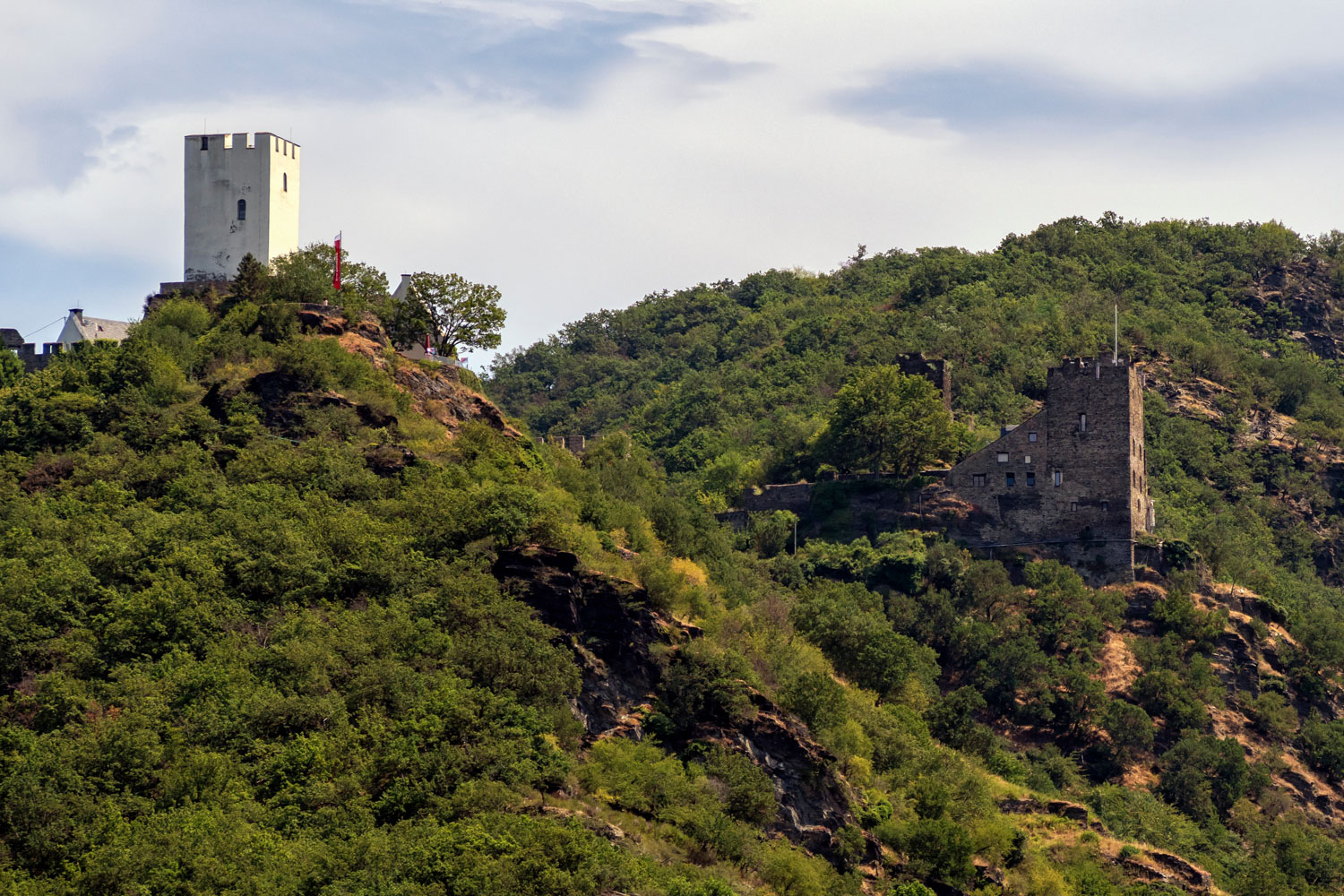 Burg Sterrenberg und Burg Liebenstein in Bad Kamp-Bornhofen