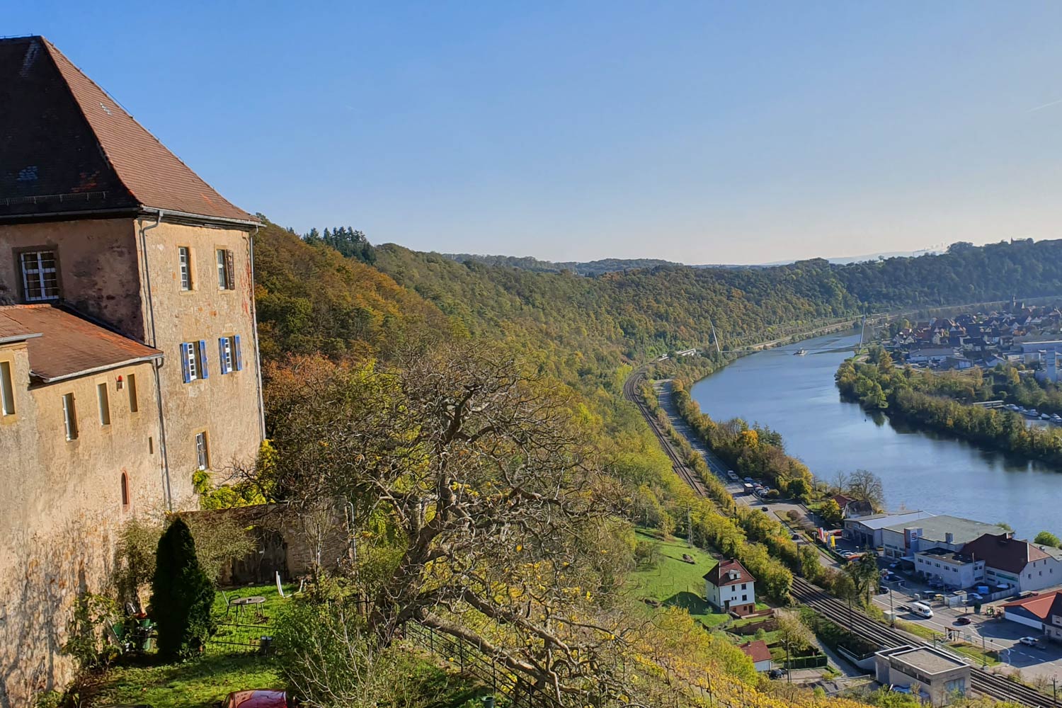Ausblick am Neckarsteig