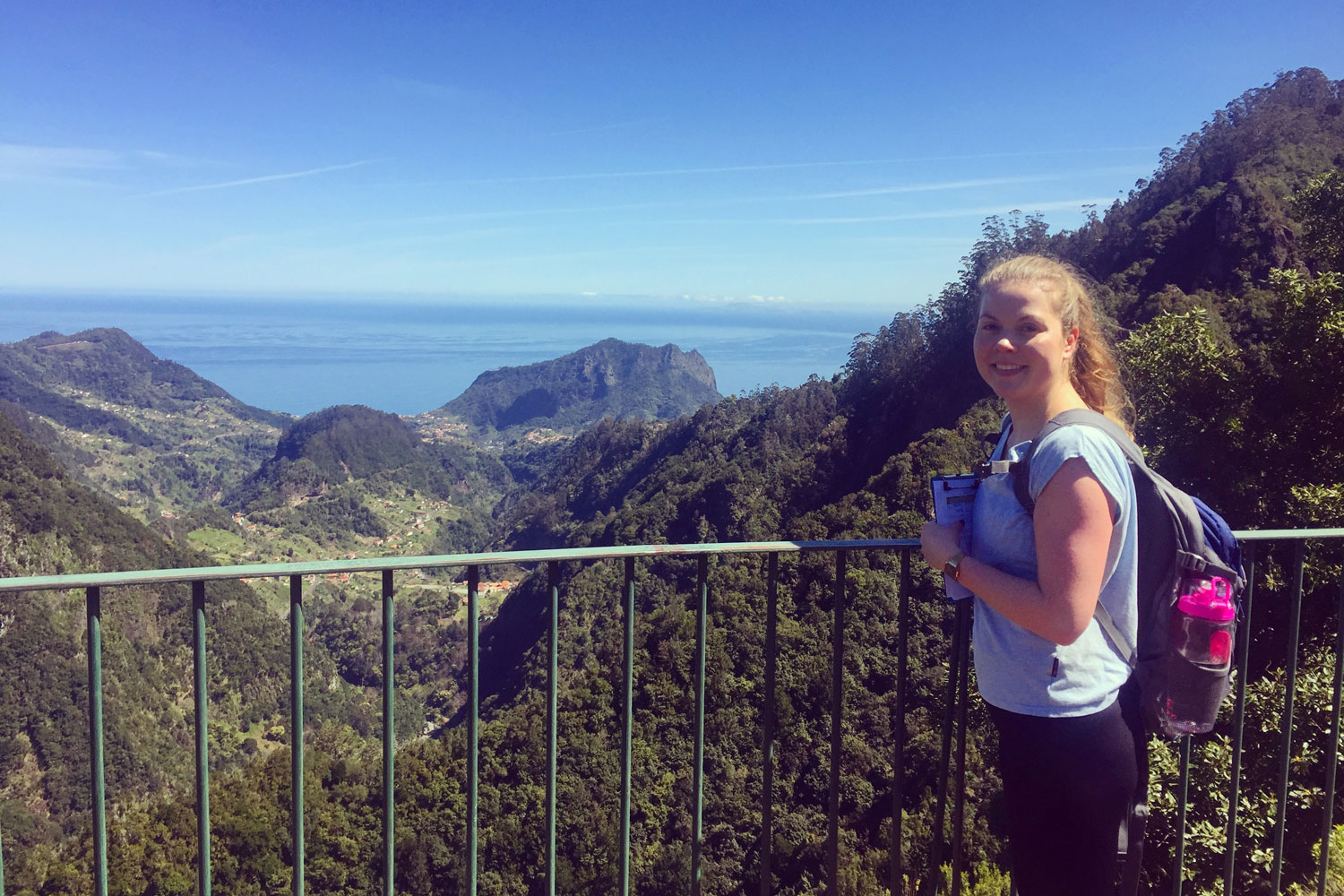 Wanderin auf Madeira