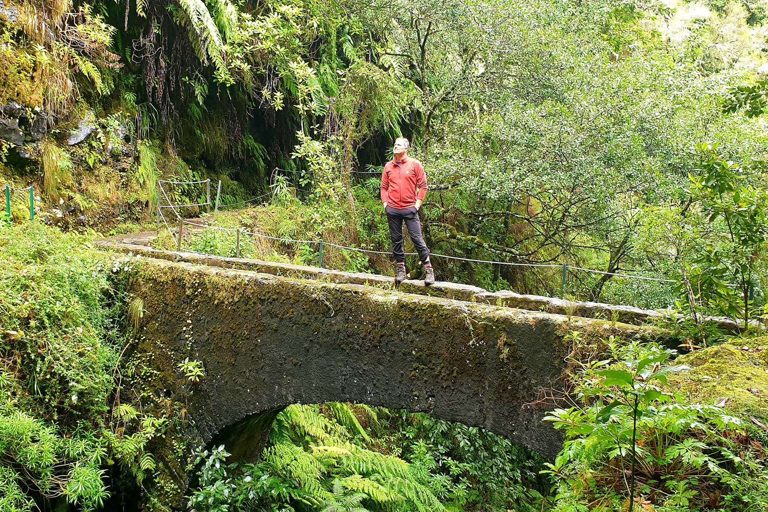 Wanderer auf Madeira