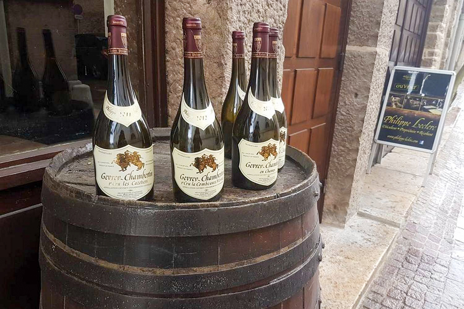 Weinprobe im Burgund