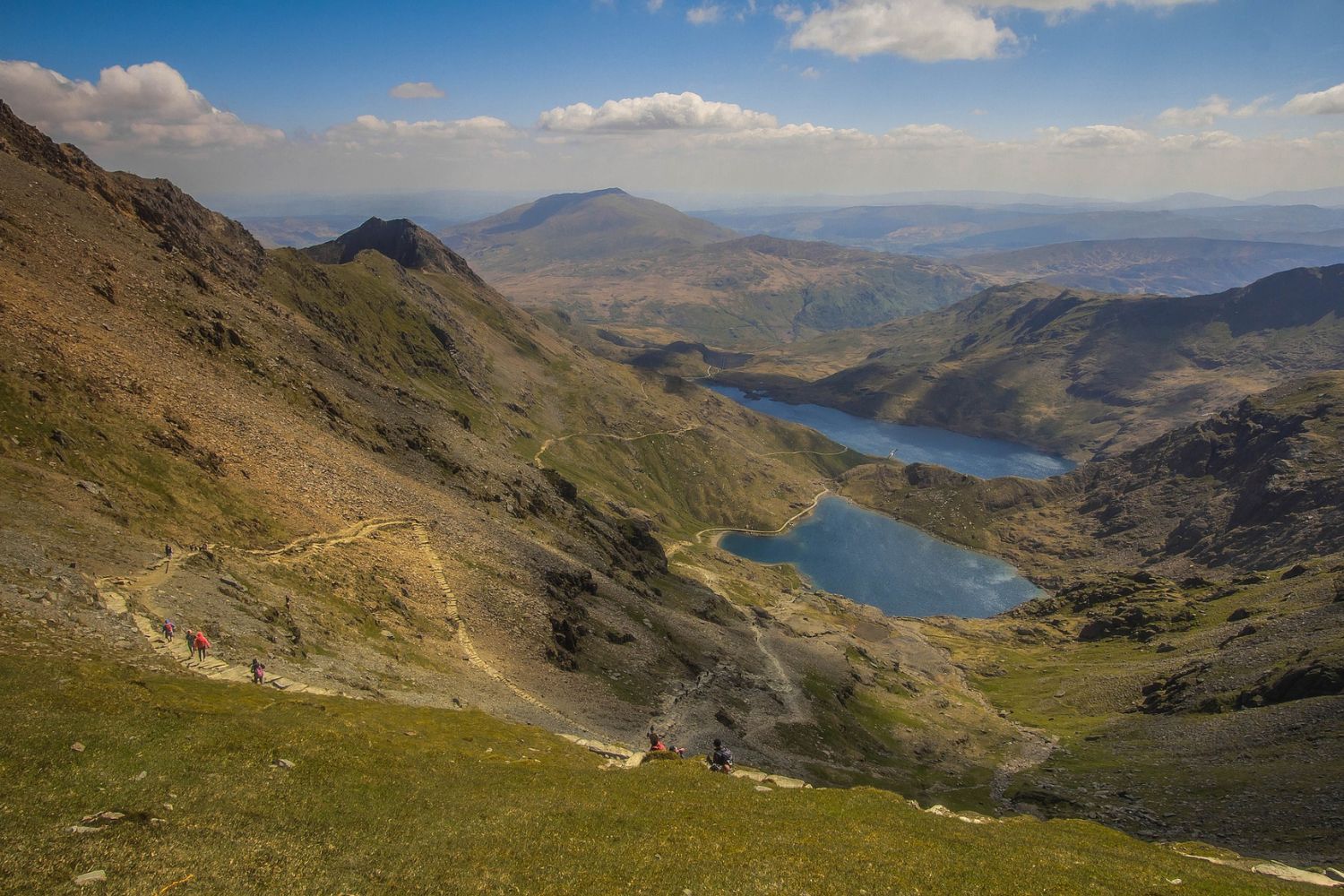 Wandern am Mount Snowdon