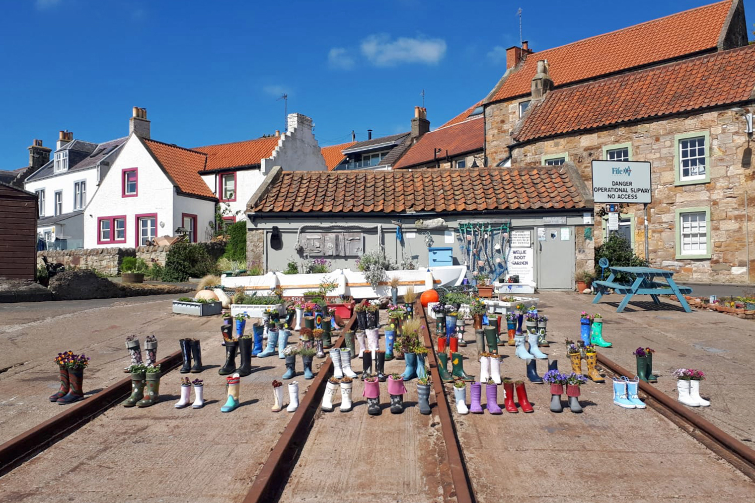 Kunst auf dem Fife Coastal