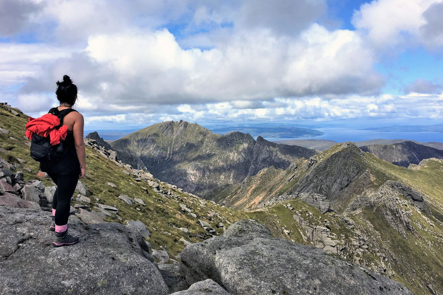 Blick Richtung Goatfell